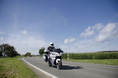 Motorradtour im Schwarzwald Lossburg 
mit POLO Motorrad