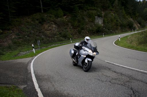 Motorradtour im Schwarzwald Schwarzenbach Stausee, POLO Motorrad